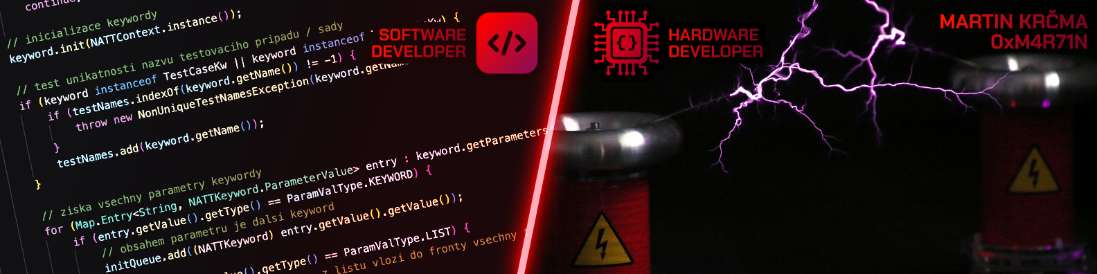 Personal technology banner